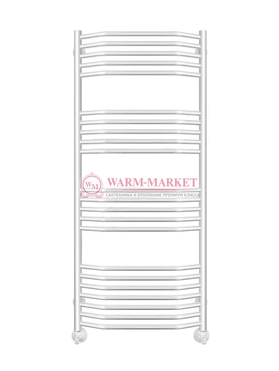 Виктория П22 - электрический полотенцесушитель, белый