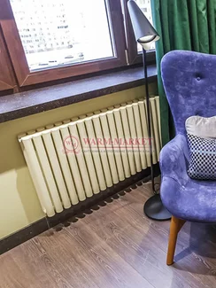 Трубчатый радиатор KZTO Garmonia V2 высотой 545 мм напольного исполнения