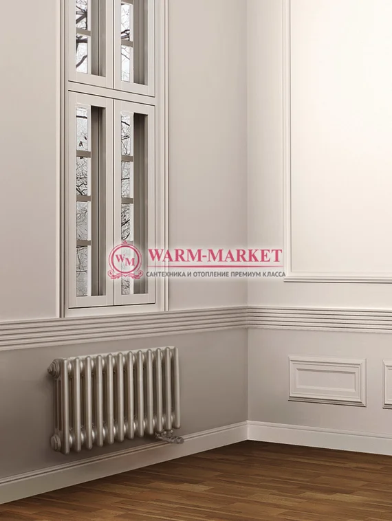 Трубчатый радиатор Dia Norm 3037-12 секций, трехтрубный с боковым подключением