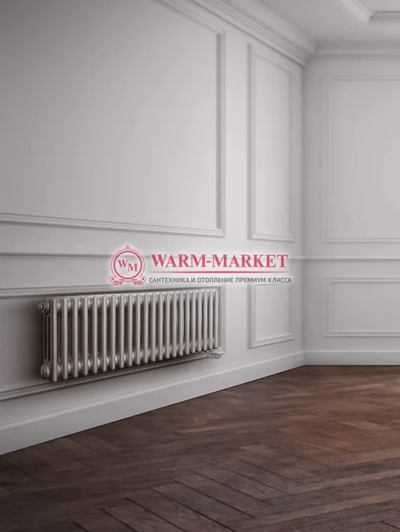 Трубчатый радиатор Dia Norm 3037-22 секций, трехтрубный с боковым подключением