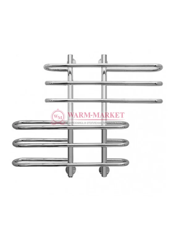 Gratsia-2 - водяной дизайн-полотенцесушитель из нержавеющей стали