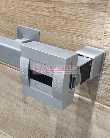 Moda-Quadro MQ2 - электрический дизайн-полотенцесушитель из нержавеющей стали