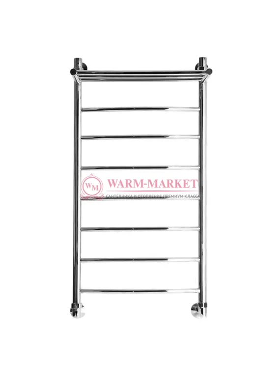 Galant 2 (дуга) - водяной полотенцесушитель с полкой из нержавеющей стали