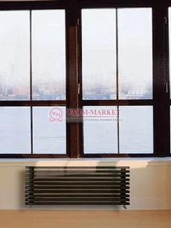 StrongHot H 60х30 - горизонтальный стальной трубчатый радиатор шириной 800 мм, 8 секций