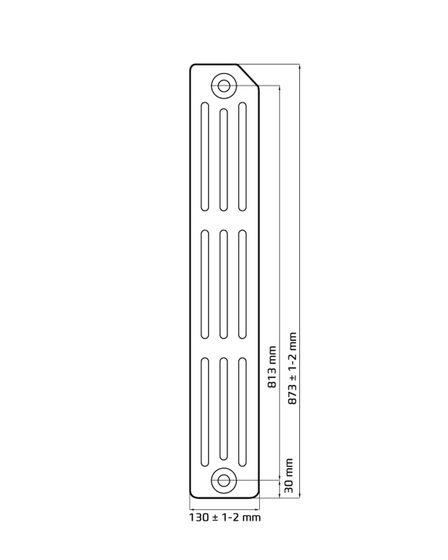 Lille 813/130 - чугунный дизайн радиатор
