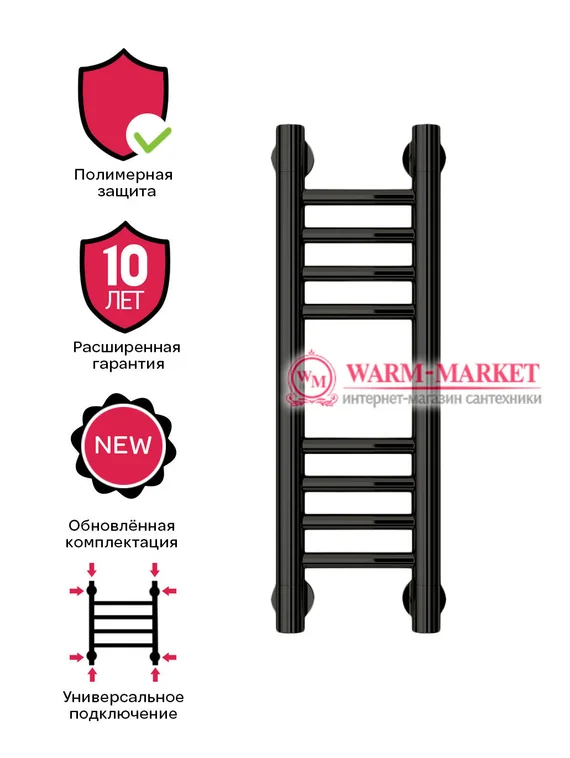Mini 1200х200 черный.
