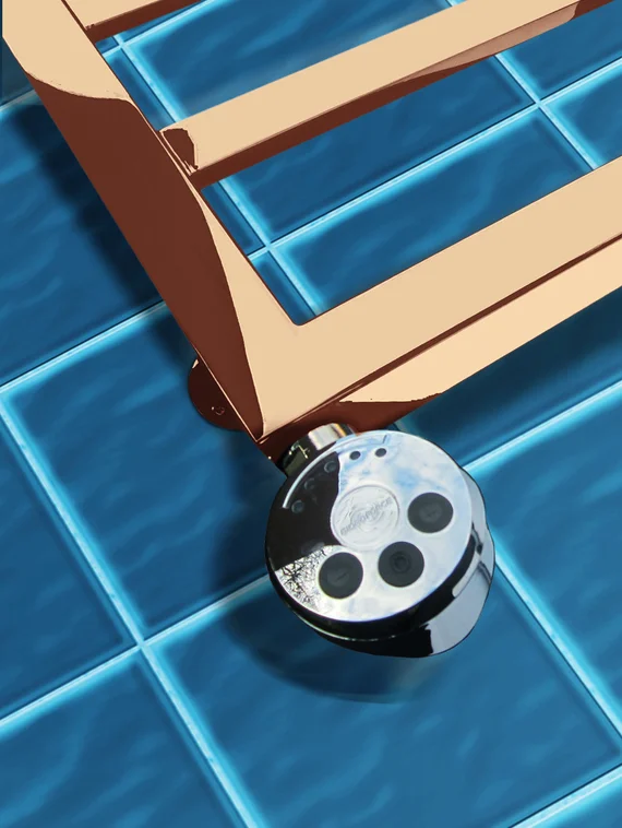 Bergamo - дизайн полотенцесушитель с квадратным профилем