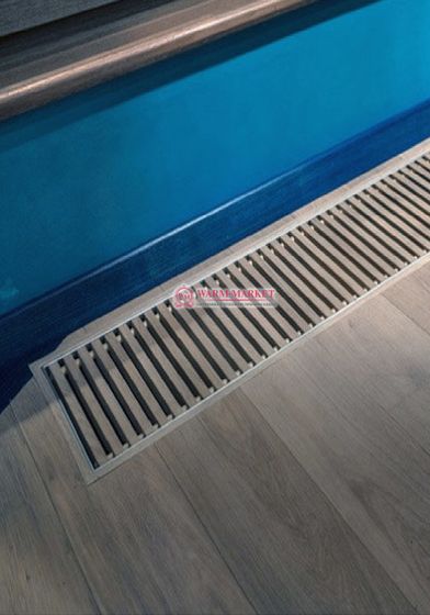 Внутрипольный конвектор KZTO Бриз естественной конвекции 200х80