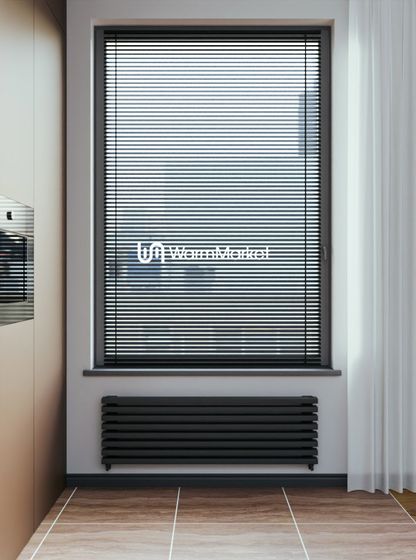 Bareng Select Z 2500 - горизонтальный трубчатый радиатор шириной 2500 мм, нижнее разнесенное подключение