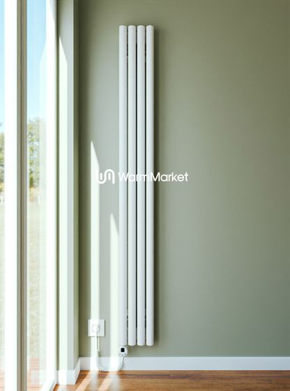 Bareng Monte VE 2000 - вертикальный электрический трубчатый радиатор высотой 2000 мм