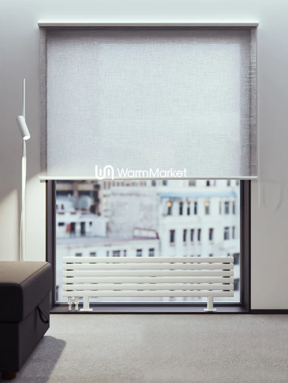 Bareng Tipe ZN 1750 - напольный трубчатый радиатор шириной 1750 мм, нижнее левое подключение