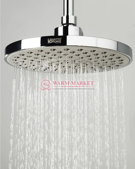 Встраиваемый комплект для душа с верхней душевой насадкой и лейкой черный A14129-Bl