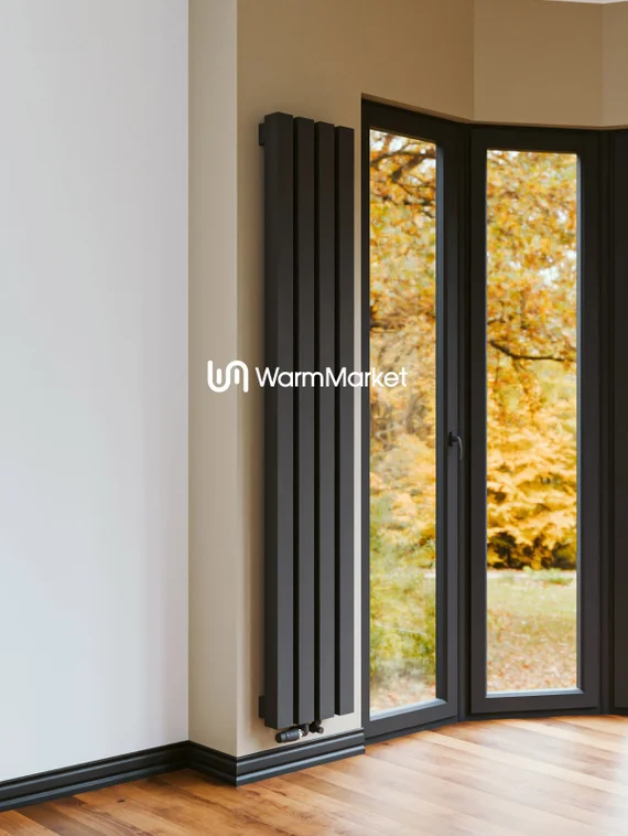Bareng Livian V 3000 - вертикальный трубчатый радиатор высотой 3000 мм, нижнее центральное подключение