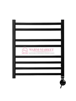 Полотенцесушитель электрический Solent Nuovo SR-002 600х500 П8 черный