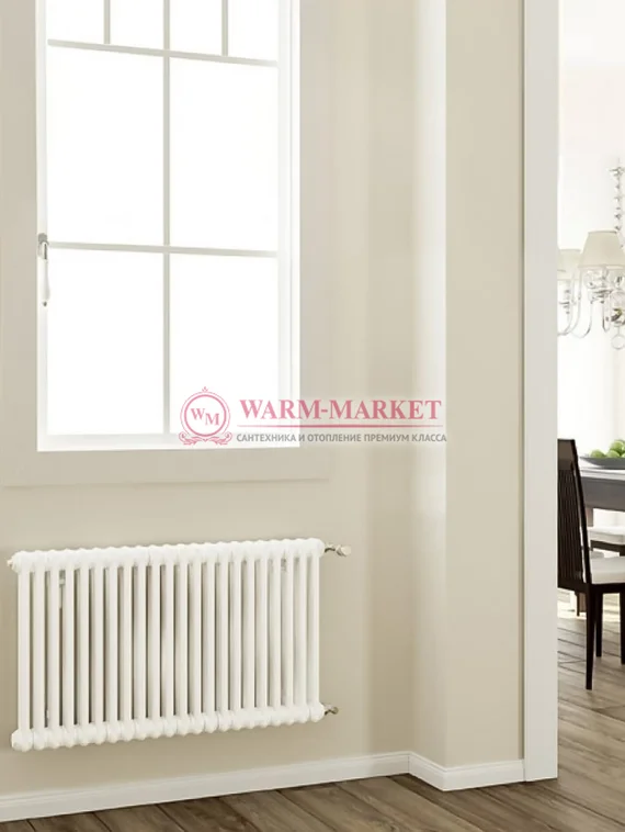 Трубчатый радиатор Arbonia 6050 шеститрубный боковое подключение