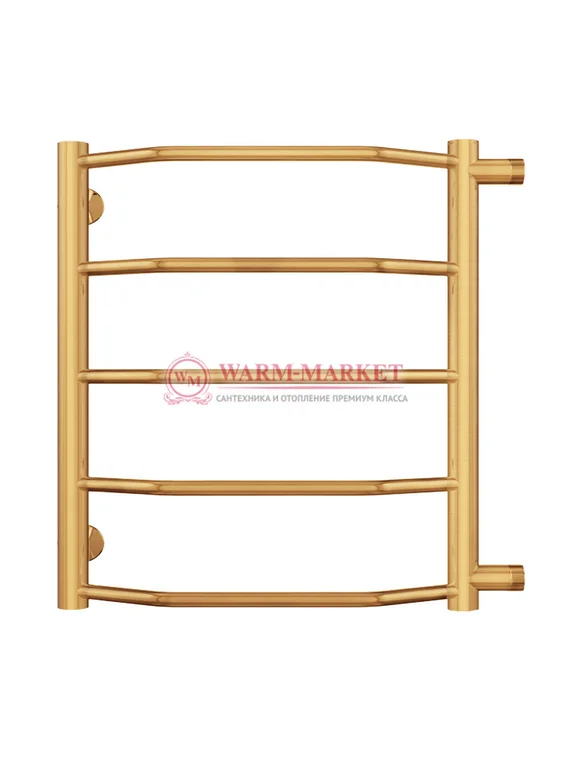 Виктория П5 - электрический полотенцесушитель, цвет бронза