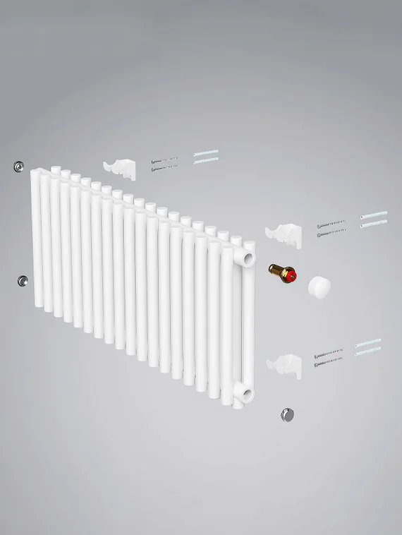 Royal Thermo Shift R 2030 - двухтрубный трубчатый радиатор высотой 300 мм, нижнее подключение