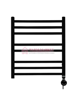 Полотенцесушитель электрический Solent Nuovo SR-001 600х500 П8 черный