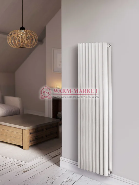 Вертикальный трубчатый радиатор KZTO Garmonia C25 V2 высотой 1547 мм