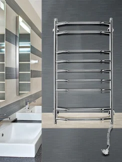 Виктория - электрический полотенцесушитель с терморегулятором