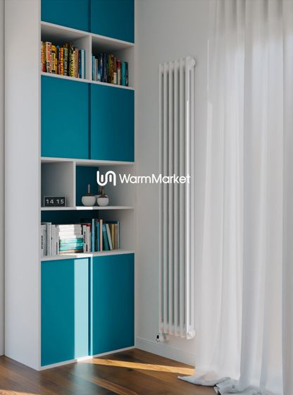 Bareng Softy Electric 2180 - электрический вертикальный двухтрубный трубчатый радиатор высотой 1800 мм