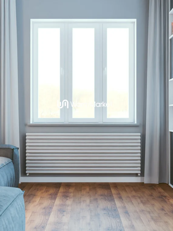 Axxinot Wemar Z 1300 - горизонтальный алюминиевый радиатор шириной 1330 мм