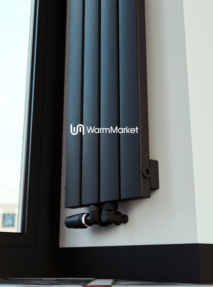 Bareng Temper V 2250 - вертикальный трубчатый радиатор высотой 2250 мм, нижнее центральное подключение