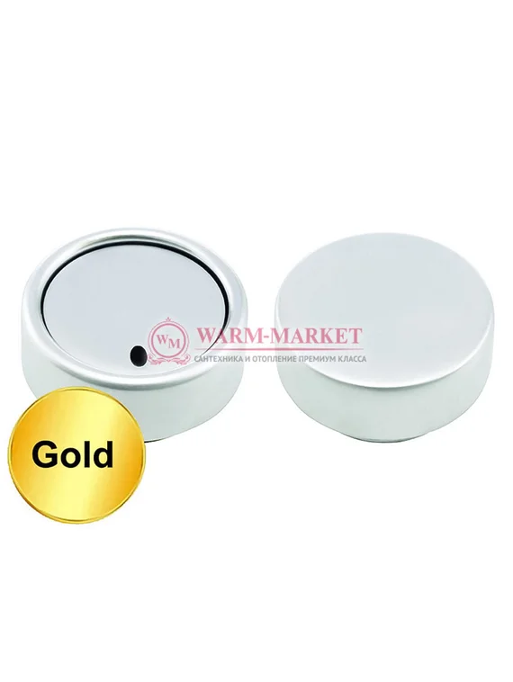 Воздухоотводчик кнопочный и заглушка дизайн Hummel Designtechnik 1/2"