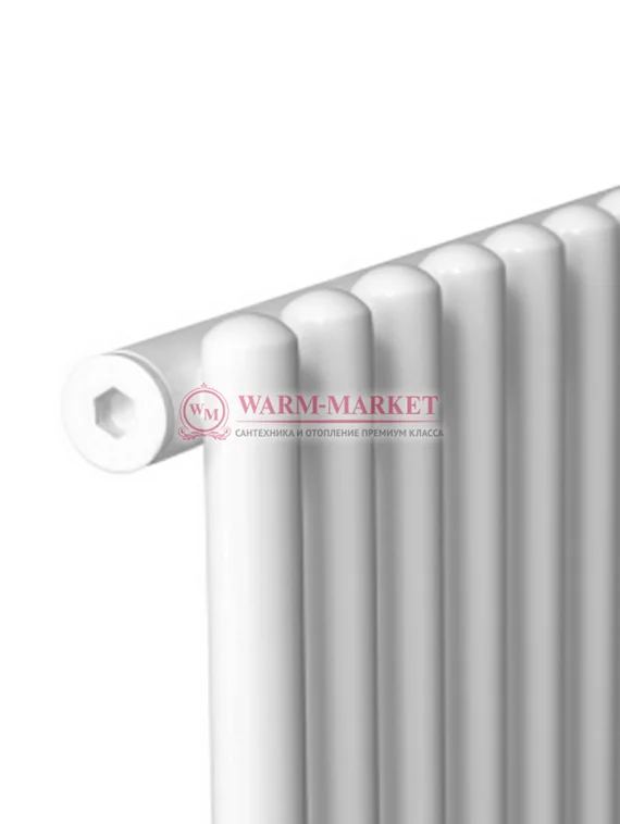 Вертикальный трубчатый радиатор KZTO Garmonia C25 V1 высотой 2047 мм