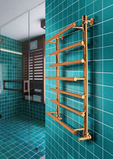 Liticia E - электрический полотенцесушитель с чередующимися разноуровневыми перекладинами