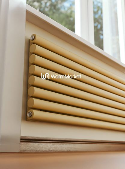 Bareng Monte Z 1500 - горизонтальный трубчатый радиатор шириной 1500 мм, нижнее правое подключение