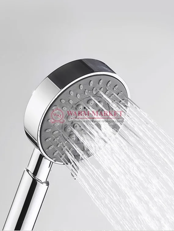 Встраиваемый комплект для душа с верхней душевой насадкой и лейкой черный А14028-Bl