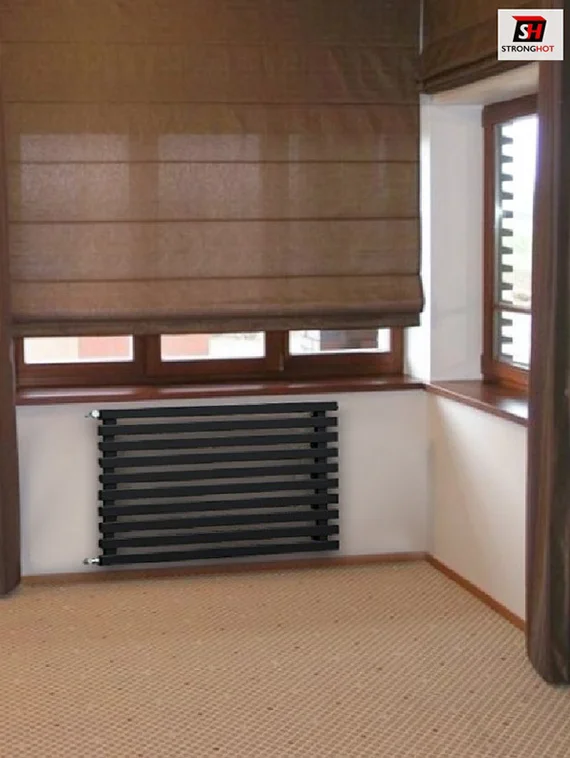 StrongHot H 40х40 - горизонтальный стальной трубчатый радиатор шириной 800 мм, 10 секций