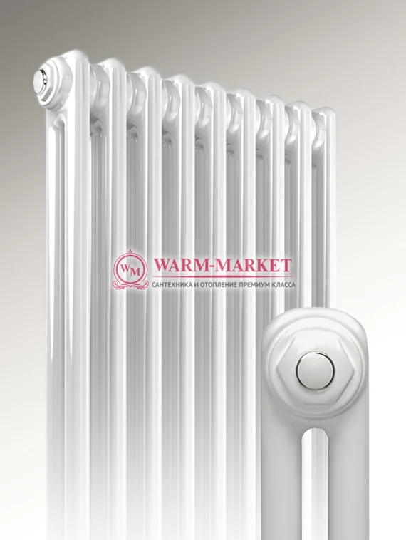 Delta Electric 1800, 8 секций,  2 трубный - электрический вертикальный трубчатый радиатор