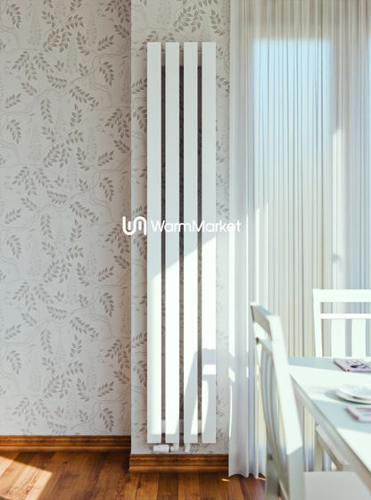 Bareng Livian V 2500 - вертикальный трубчатый радиатор высотой 2500 мм, нижнее центральное подключение