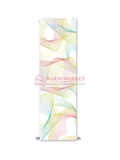 Вертикальный дизайн радиатор Caleido Electro