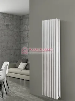 Вертикальный трубчатый радиатор KZTO Garmonia C25 V2 высотой 1797 мм напольного исполнения