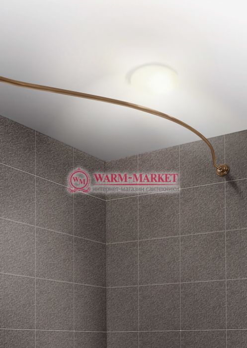 Карниз по контуру ванны серия Comfort цвет бронза (параллельные стены) | Фото 1