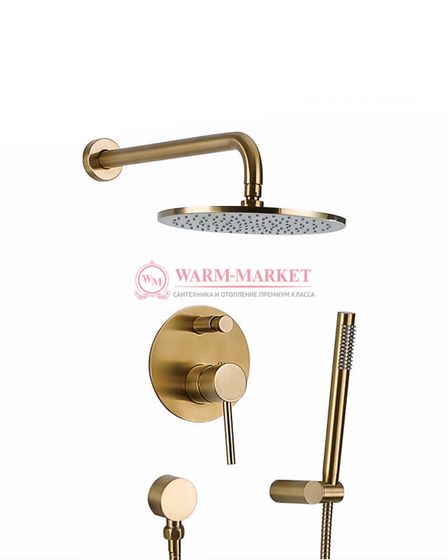 Душевой комплект Warmer Bronze Line 400301-12D