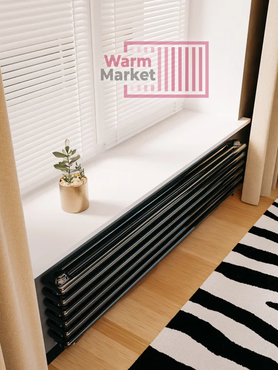 Axxinot Sentir Z 3200 - стальной трехтрубный радиатор шириной 2000 мм, нижнее разнесенное подключение