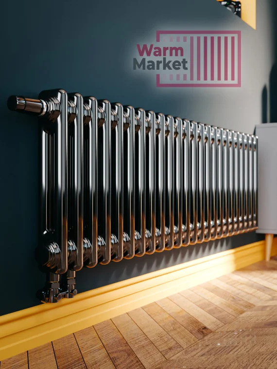 Axxinot Sentir 2030 - стальной трубчатый радиатор, нижнее подключение с термостатикой N69 твв