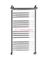 Bogema 2 (дуга) - водяной полотенцесушитель с полкой из нержавеющей стали