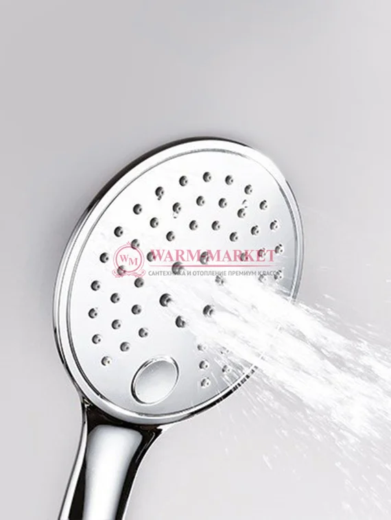 Встраиваемый комплект для душа с верхней душевой насадкой и лейкой черный А14029-Bl