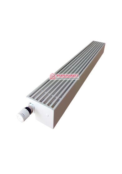 Напольный конвектор KZTO Radiator Элегант Мини 230х130, 4 теплообменника