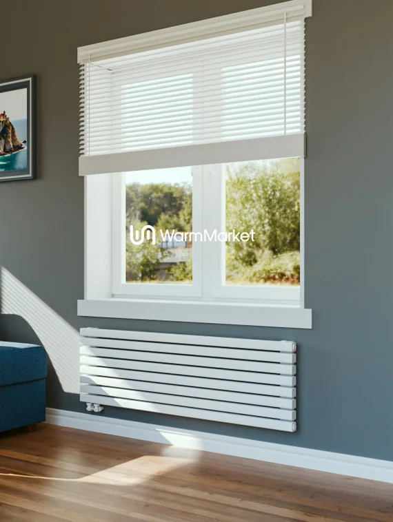 Bareng Tipe Z 600 - горизонтальный трубчатый радиатор шириной 600 мм, нижнее левое подключение