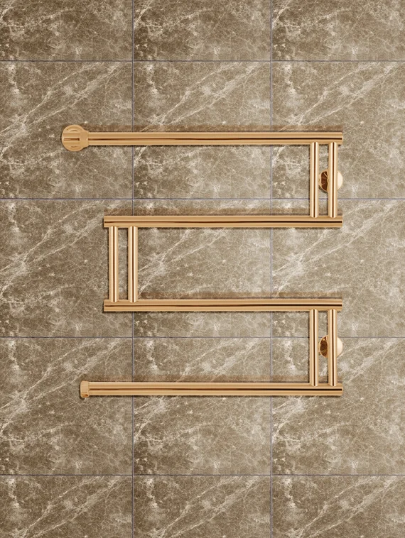 Водяной полотенцесушитель High-Tech model "М" бронза