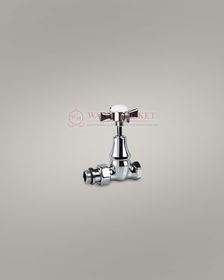 Прямой клапан серии Victoria для подключения чугунного радиатора 1/2"