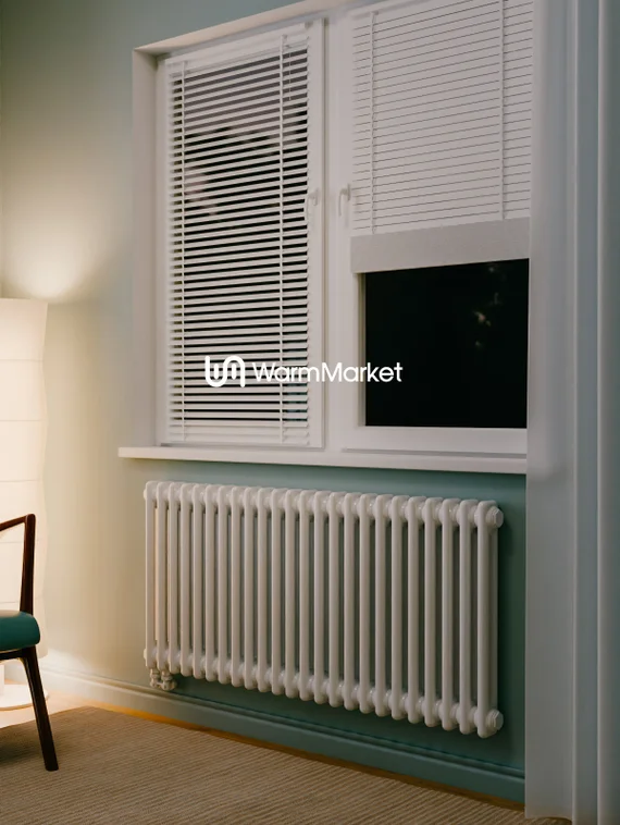 Bareng Softy 2060 - двухтрубный трубчатый радиатор высотой 600 мм, нижнее подключение