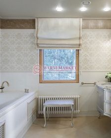 Трубчатый радиатор Zehnder 4040 V002 с нижним подключением