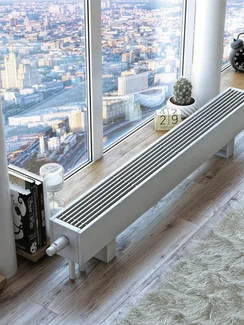 Конвектор Varmann MiniKon Комфорт 185х80 мм напольного и настенного монтажа